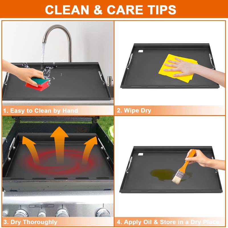 Full Size Griddle Insert for Weber Genesis 300 Series E-310