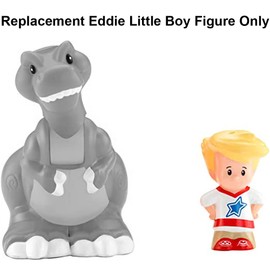Fisher-Price Little People Eddie & T-Rex Playset - CCM91 ~ Replacement Eddie Little Boy Figure