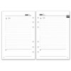 2026 Calendar Insert A5, 6-Hole, 1 Day per Page with