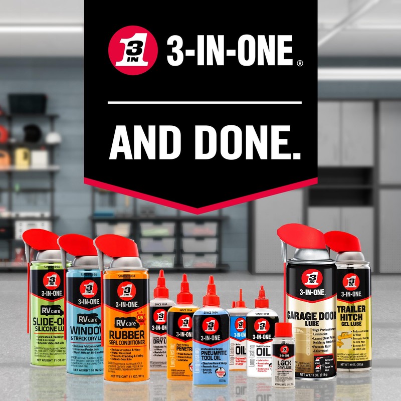 3-IN-ONE RV Care Trio Pack Includes Slide Out Lube 11