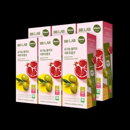 Nutri One 비비랩 유기농 올리브 석류 듀얼샷 (10포), 6박스 Biblab Organic Olive Pomegranate Dual Shot (10 packs), 6 boxes
