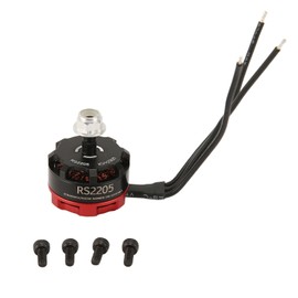 RS2205 2300KV Brushless Motor CW/CCW 3‑4S Remote Control Brushless Motor for FPV Racing Drones FPV Multicopters Silver