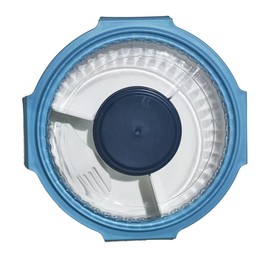 WHALEHOUSE High Transparent PCTG Salad Container, 33OZ Durable Plastic Salad Bowls with Lid & Snack Tray, Leak-Proof Dressing Container, Reusable Fork, Bento Lunch Box for Meal Prep & Food Storage