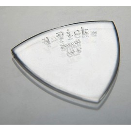 V-Picks™ Small Pointed Ultra Lite Guitar Picks 0.8 mm Crystal Clear