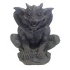 Gargiggles Father Boris Gargoyle Solar Light Up Eyed Garden and