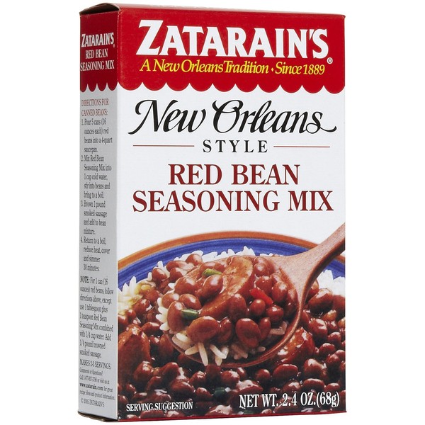 Zatarain's Red Bean Seasoning Mix - 2.4 oz