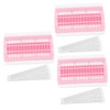 DOITOOL 3 pcs Mini Thread Arranger Plastic Cross Stitch Tool