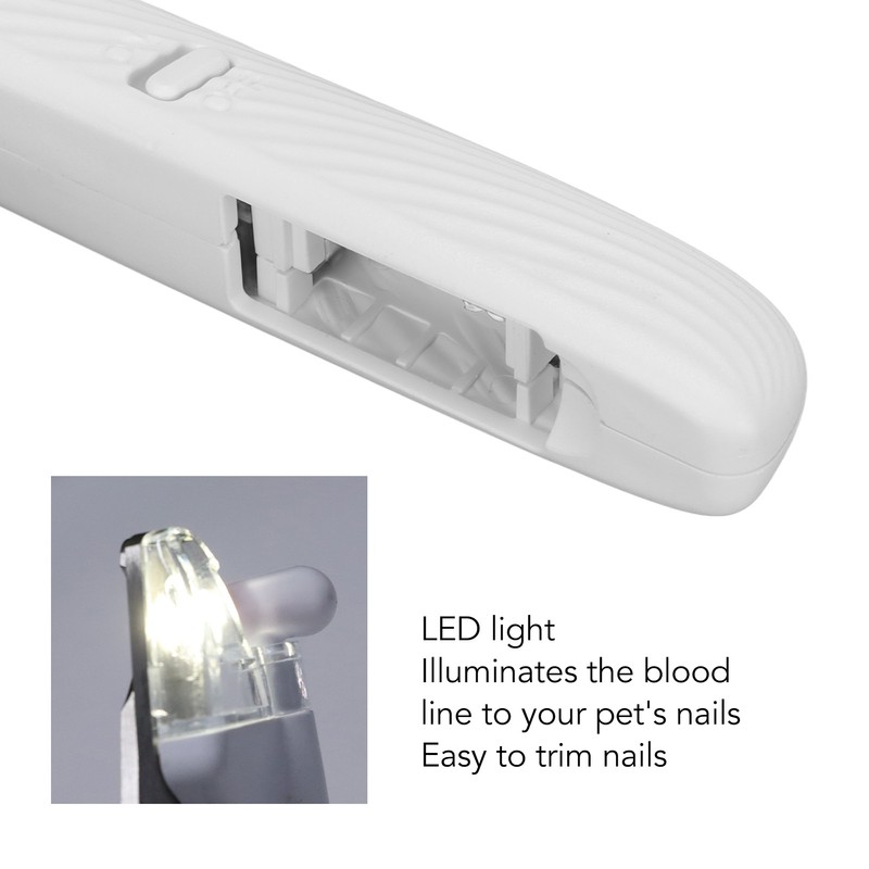Pet Nail Clipper Prevent Slip Handle Labor Saving Pet Claw
