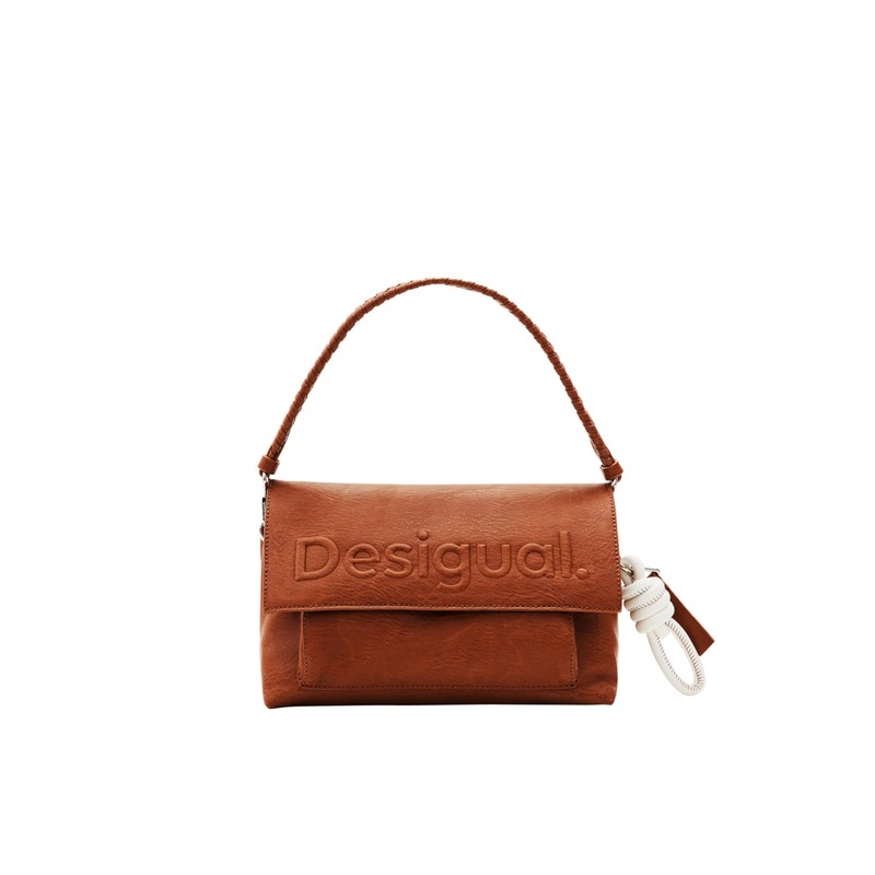 Desigual Bandolera M Logo, brown