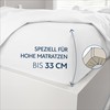 Dreamzie Fitted Sheet, 160 x 200 cm, High Bridge up