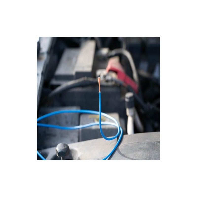 Southwire 55666623 Primary Wire, 16-Gauge Bulk Spool, 100-Feet, Black