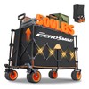 EchoSmile Collapsible Foldable Extended Wagon with 500lbs Weight Capacity, 300L