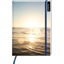 myNOTES Notizbuch A5: Meer: Notebook medium, gepunktet, paginiert | Praktisches Blankbook: Ideal als Bullet Journal oder Tagebuch