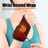 Electric Heated Wrist Brace Hot Compress Reduce Fatigue Keep Warm