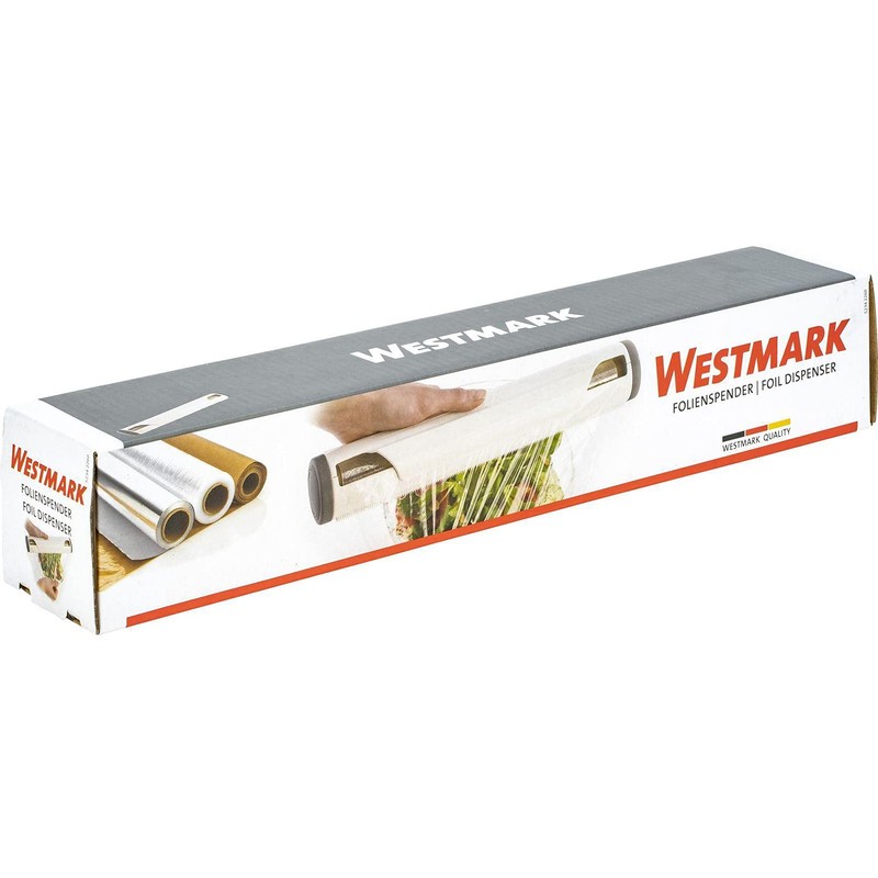 Westmark foil dispenser, polypropylene, white black, 30 x 6.1 x