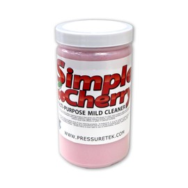 PressureTek Simple Cherry: Multi-Surface House Wash Cleaner for Vinyl, Aluminum, and Wood (1)