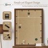 VCK 18x24 Brown Poster Frame 3 Pack, Solid Wood Picture