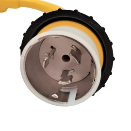 Parkworld 692026 Splitter Marine Shore Power Y Adapter SS2-50P Male 50A Plug to (2) L5-30R Female Dual 30A Receptacle