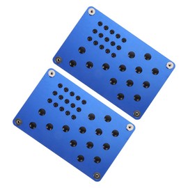 iplusmile 2pcs Car Floor Padding Footrest Pads Non- Automotive Carpet Mats Easy Installation for Enhanced Driving Safety and Comfort