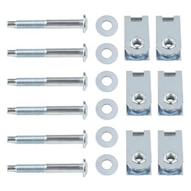 WMPHE Truck Bed Mounting Bolt Nut Hardware Kit Compatible with 1997-2012 Ford F150,1997-2012 Ford Lobo Pickup, 2006-2008 Lincoln Mark LT Pickup Replaces # 924-313, W708605-S436