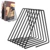 Innovative Desktop Flexible Folding Metal Bookend Book Stand Holder Organizer