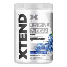 Suplemento Bcaa Mezcla Aminoácidos Polvo Xtend Sabor Frambuesa Azul 420g