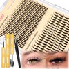 Calphidar Eyelash Clusters Lash Clusters Wispy Individual Lashes 476PCS D-curly