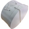 Sarah's Hat Boxes Classic Ivory Hat Box – 8.75" x