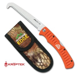 Outdoor Edge NEW Outdoor Edge Flip N' Zip Saw 4.5" Folding Saw Aluminum Handle FW-45