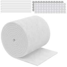 Pawfly Air Vent Filters for Home Floor, MERV 8 Floor Vent Filters, Air Vent Covers Filters, Cut to Fit Air Filter Roll, Filter Media for HVAC Systems, Grilles & Ceiling, 120" x 20" x 0.2"