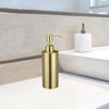 Fenteer 260ml Gold Soap Dispenser Hand Soap Dispenser for Kitchen
