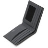Hazzys (대전신세계)COLOR POINT 블랙 배색포인트 소가죽 슬림 반지갑 HJWA5F330BK (Daejeon