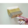 ROLLINGDOG Limewash Brush - 5.5" Deck Stain Brush Wood Handle