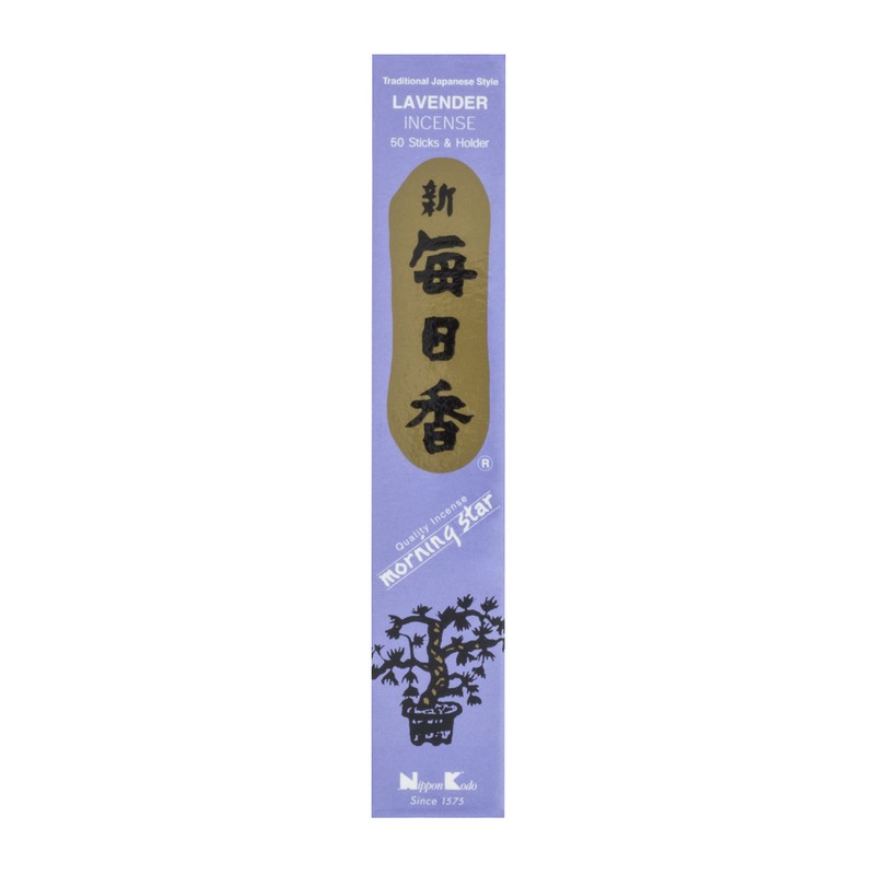 Nippon Kodo Co. Set of 50 Lavender Incense Sticks -