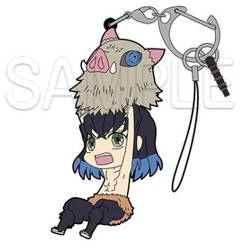 Cospa Kikihira Iinosuke Tsumamare Rubber Mascot, True Face Ver.
