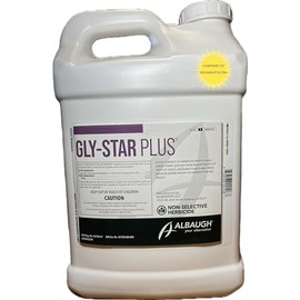 Gly Star Plus Herbicide (2.5 Gallons)- by Albaugh, Glyphosate Concentrate (41%) Herbicide with Surfactant