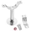 sourcing map Pipe Support, Stainless Steel Pipe Support Bracket, Adjustable