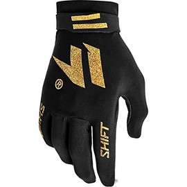 SHIFT Racing Black Label Invisible Men's Off-Road Motorcycle Gloves - Gold/X-Large