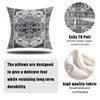 ZSYTZL Boho Throw Pillow Covers 16x16 inch Set of 2,Linen