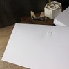 BAY LETTERPRESS 3 Long Envelopes, 30 Pieces, Cute Heart