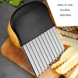 YOFAN French Fry Slicer - Large Crinkle Cutter
