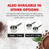 Chef Craft Select Coffee Measurer, 4 inch 2 tbsp, Stainless