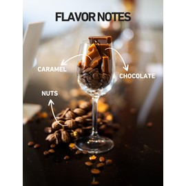 Mindfully - Especial Coffee Beans by Brazilian Coffee King - 100% Arabica, Medium Roast, Rich Chocolate, Nut & Caramel Notes, Premium Quality, Specially Roasted & Made in Brazil - 8.8oz