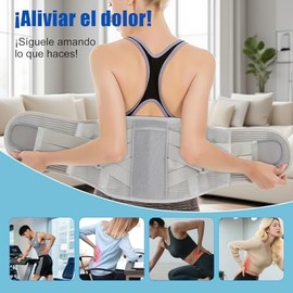 Fajas para Hombres y Mujeres, Innovador Dise?o de Soporte 2+2+1