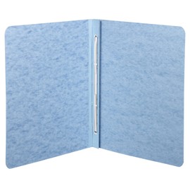 ACCO Pressboard Report Cover, Side Bound, Tyvek Reinforced Hinge, 8.5 Inch Centers, 3 Inch Capacity, Letter Size, Light Blue (A7025972A)