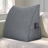 BJRYECLTD Triangular Wedge Headboard Reading Pillow for Sitting Up in