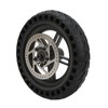 Scooter Rear Wheel Assembly 8.5in Solid Tire Wheel Hub 110mm