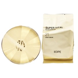 IOPE IOPE Super Vital Cushion EX 21 Light Beige 16g x 2 refills included / IOPE 아이오페 슈퍼바이탈 쿠션 이엑스 21라이트베이지 16g x2개 리필포함