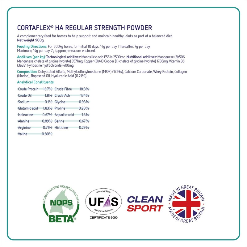 Equine America Cortaflex Regular Strength Powder | Premium Ready To