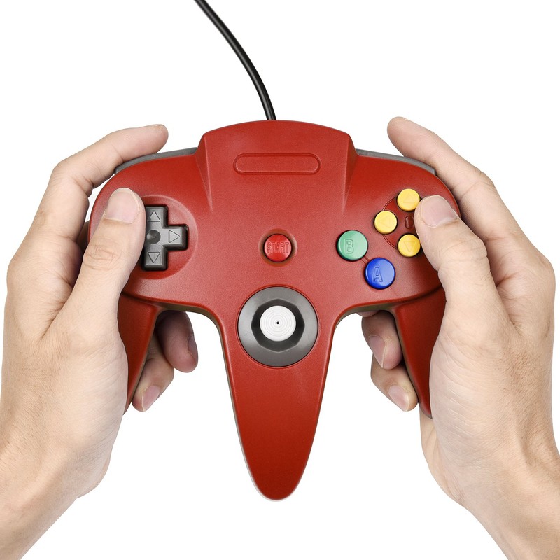 miadore Retro Wired 64 Bit N64 Controller,Wired Gamepad Controller Joystick